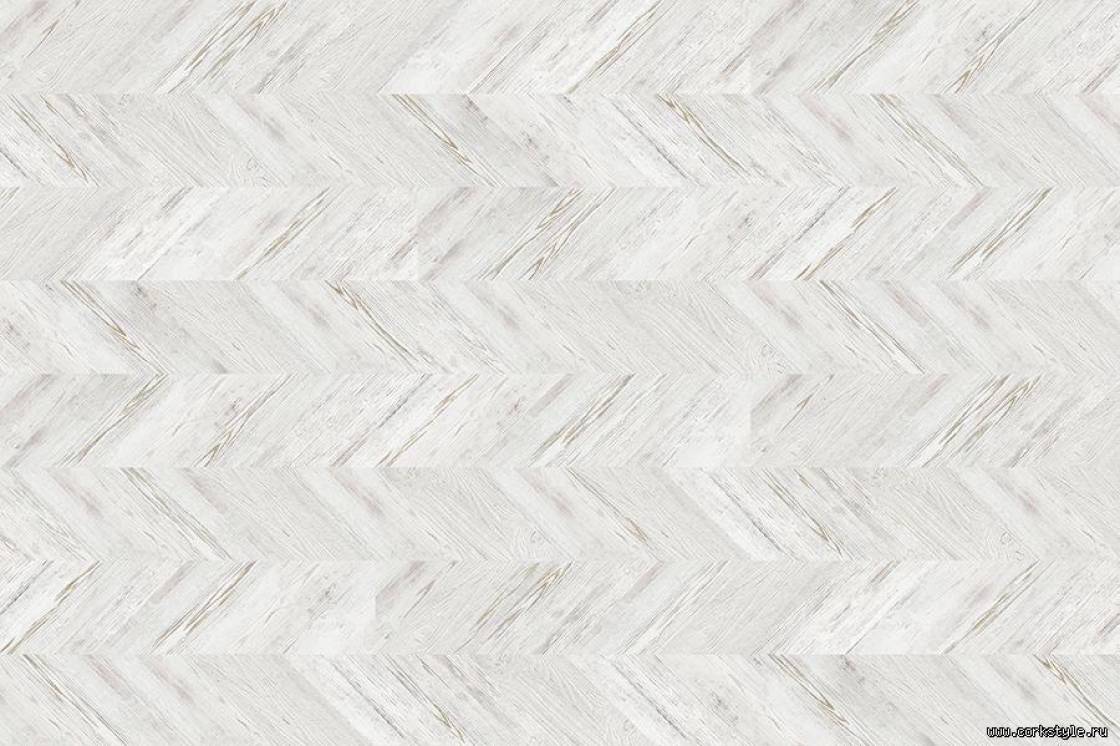 Corkstyle Chevron White